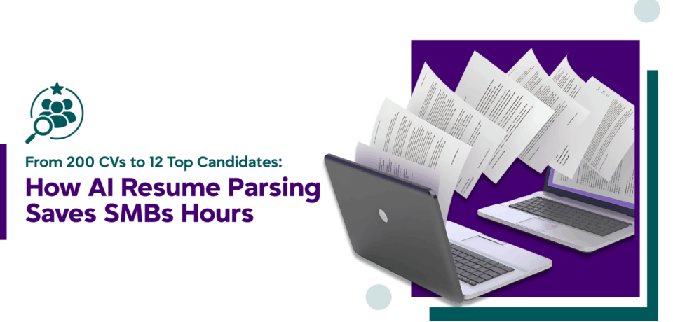 AI resume parsing explained for SMB hiring process